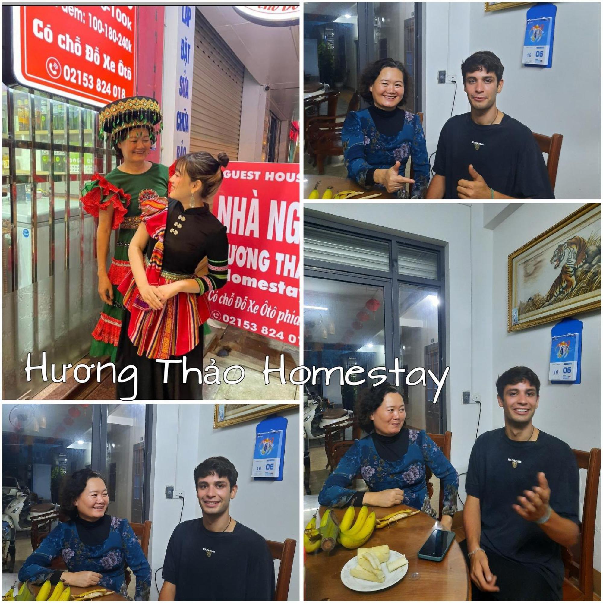 Huong Thao Hostel & Tours Diện Biên Phủ Eksteriør bilde
